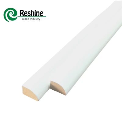 Petite chaussure ou quart de rond en bois apprêté rentable de bâtis pour la plinthe