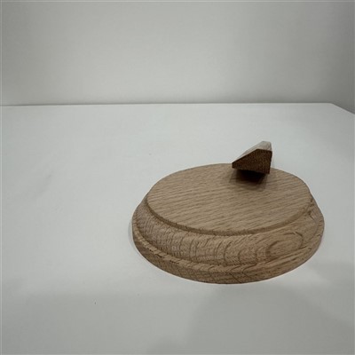 Capuchon en bois de pièces d'escalier en bois massif pour la décoration