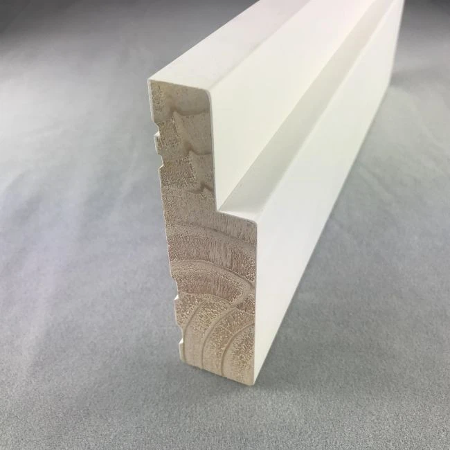 White Primed Wood Door Frames For Interior And Exterior Door
