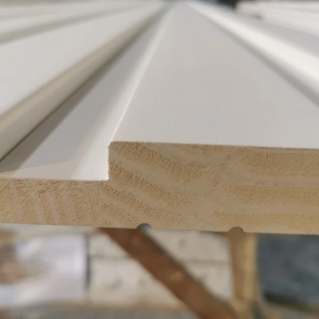 White Primed Wood Door Frames For Interior And Exterior Door