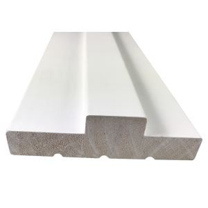 Jambe de porte à feuillure articulée à doigts