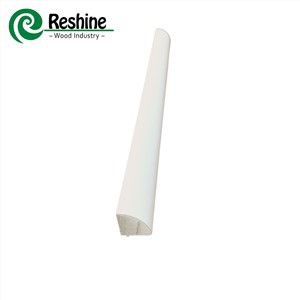 Quart de rond en bois apprêté blanc