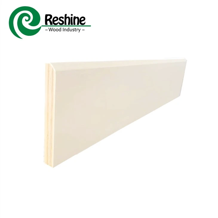 Moulage en MDF LVL avec apprêt blanc